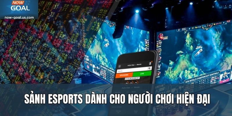 Sảnh eSports dành cho người chơi hiện đại